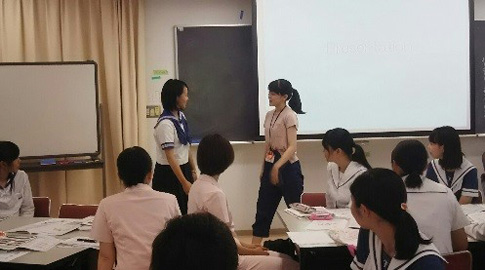 高校生一日看護学生体験