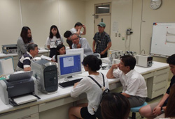 JST「さくらサイエンスプラン」で高麗大学校(韓国)の学生が保健学科を訪問