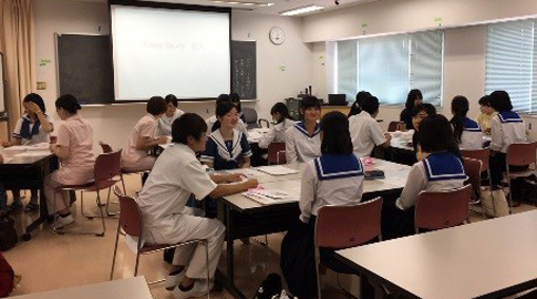 高校生一日看護学生体験